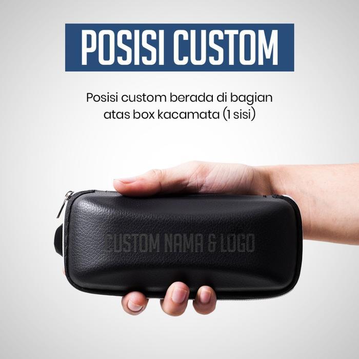 Ohio * Box Kacamata I Wadah Kacamata Custom I Tempat Kacamata Hardcase I Reseleting Box Sunglasses