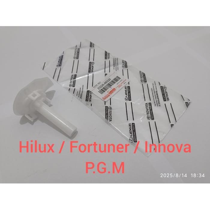 FILTER FUEL PUMP SARINGAN FUEL PUMP HILUX VIGO / FORTUNER DIESEL 2.5 / INNOVA DIESEL 2.5 2KD OK.
