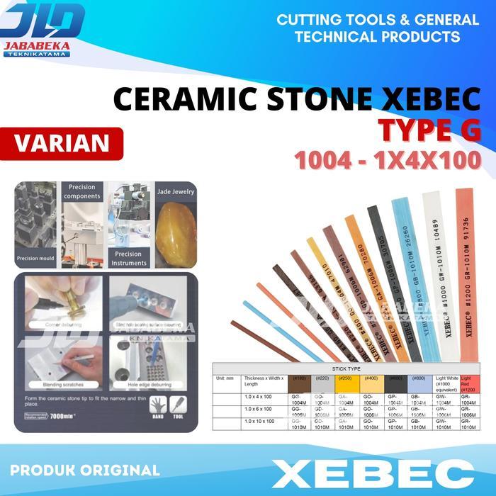 Xebec Ceramic Fiber Stone 1004 1X4X100Mm - Oilstone Xebec Made In Japan