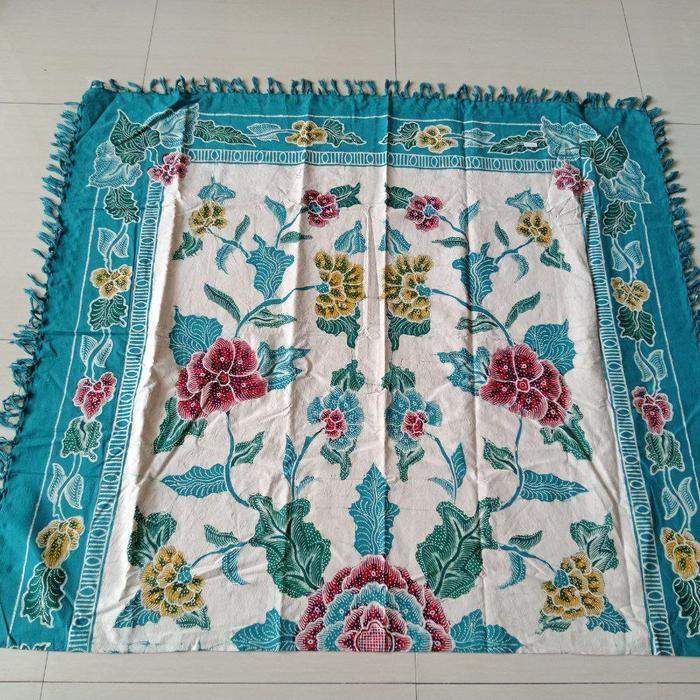 Organizer Taplak Meja Makan 8 Kursi Batik Tulis Modern