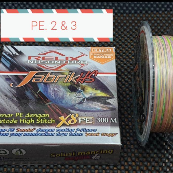 Pe. Relix Nusantara Jabrik Hs X8 (Multicolor) Pe.2 / Pe.3