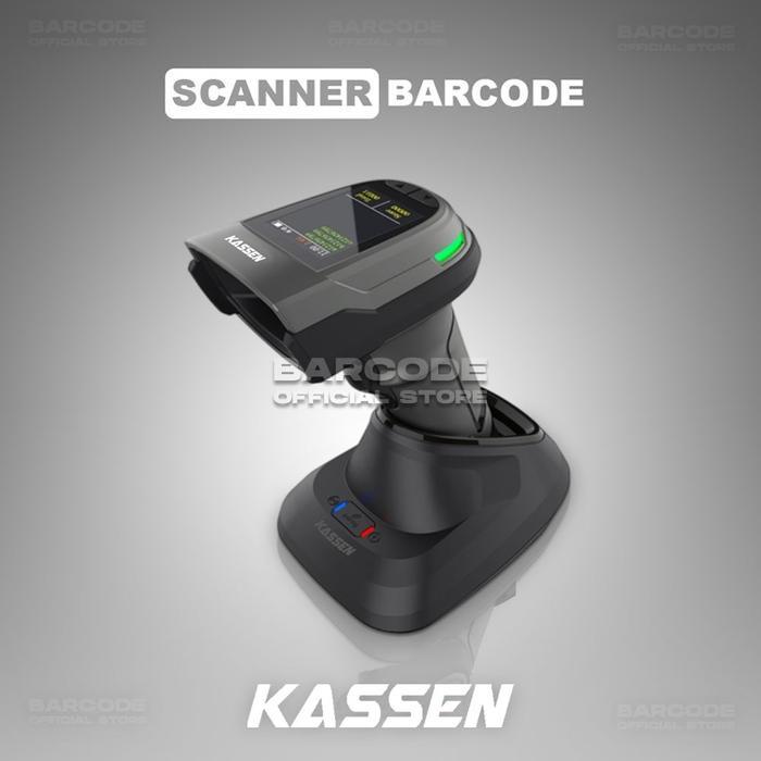MURAH Scanner Barcode Kassen RF-2400 2D Wireless Scan Layar HP RF 2400