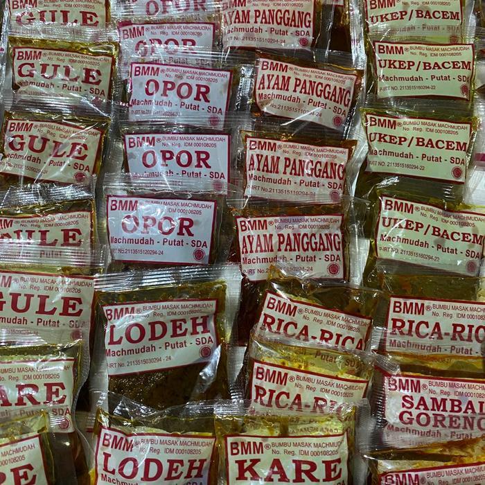 NEW PAKET ISI 20 BUNGKUS BUMBU MASAK MACHMUDAH