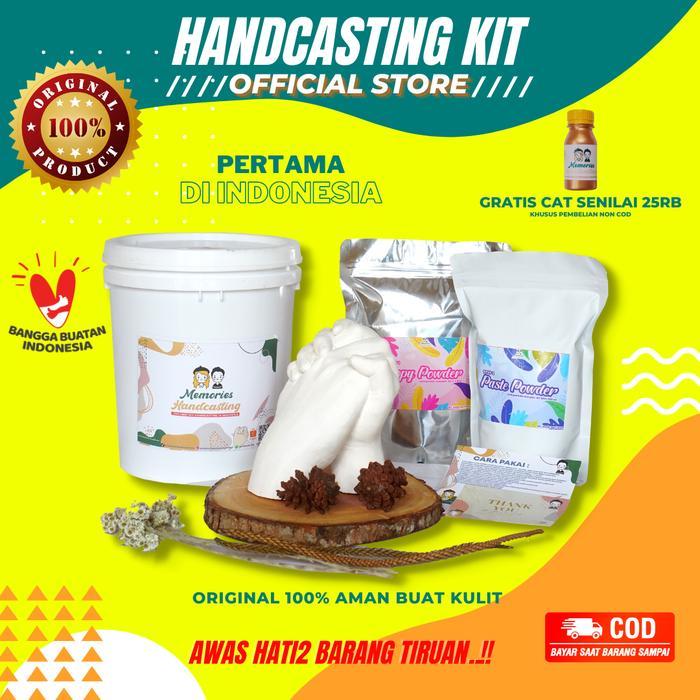 TERMURAH PAKET COUPLE HAND CASTING KIT (READY STOCK) CETAKAN TANGAN PROMO