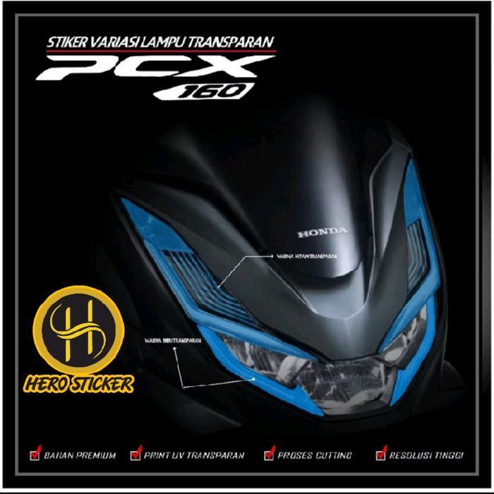 Stiker Stiker Variasi Lampu Pcx 160 Stiker Lampu Alis Honda Pcx 160 CC Motorcycle