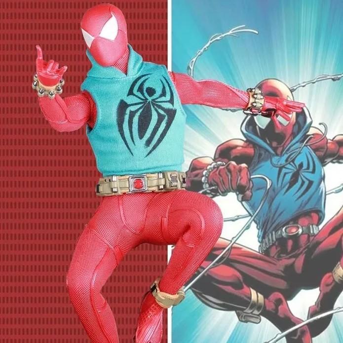 HOT SALE TEAM OF PROTOTIPE SCARLET SPIDERMAN SPIDER CRAZY EMPIRE FIGURE TOYS TERMURAH