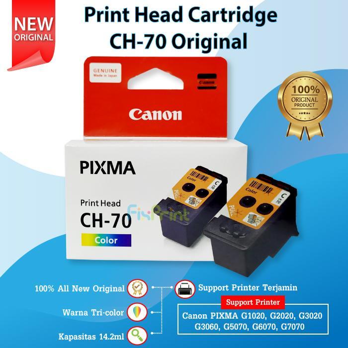 PrintHead Cartridge BH70 BH-70 Black Printhead Tinta Canon G2020 G3020