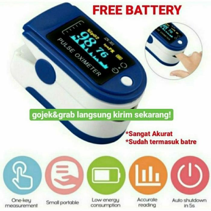 Onemed Medika - Saturasi Oksigen Fingertip Oximetry Oksimeter