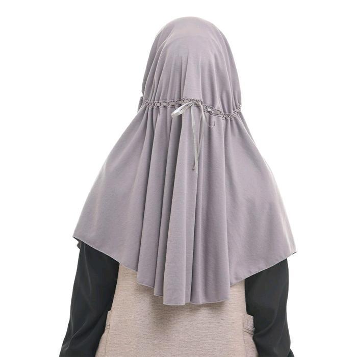 Promo Kerudung Rabbani Hemy Serut Atas Warna Jilbab Panjang Instan Renda Terlaris
