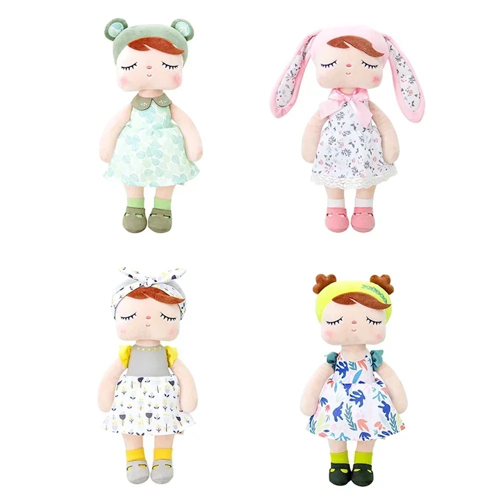 Metoo Doll Plush Toys Cute Rabbit Animals Beautiful Dreamy Angela Stuffed Toy Birthday Gifts for