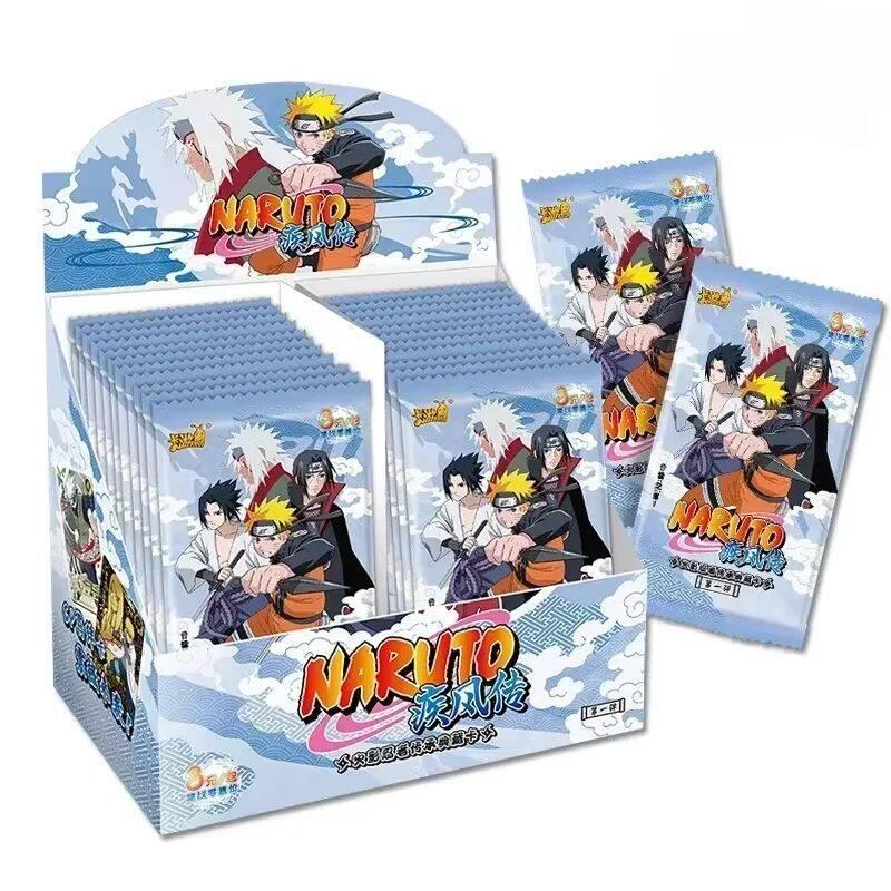 Kayou Genuine Naruto Cards Box Anime Figure Booster Pack Will of Fire Naruto Sasuke Rare Collection