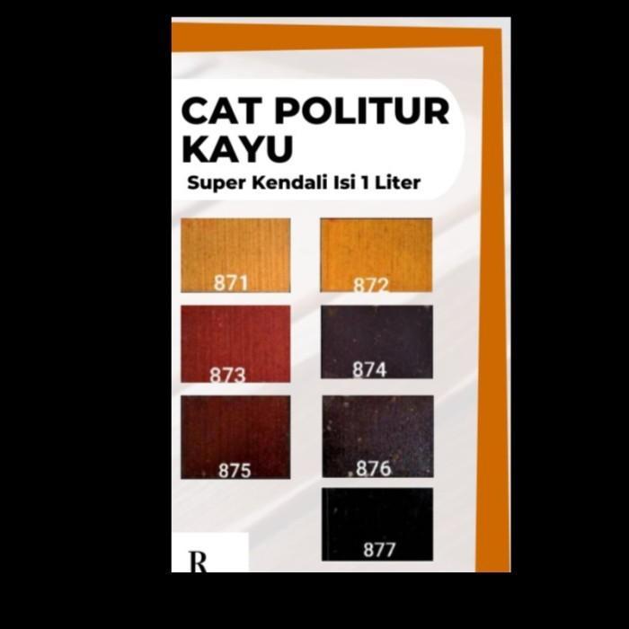 NEW CAT PELITUR PLITUR KAYU KENDALI CAT PINTU JENDELA - 874