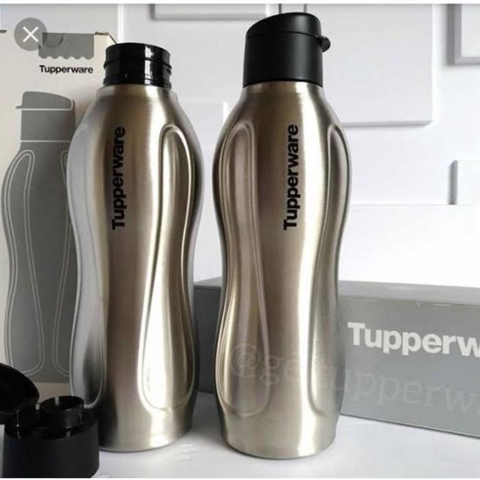Tupperware Eco Bottle Stainless Steel 875Ml Botol Minum Terbaru 