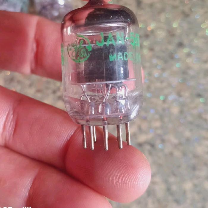 GE Tube Pre Amplifier 5670W JAN usa NOS Matched Pair