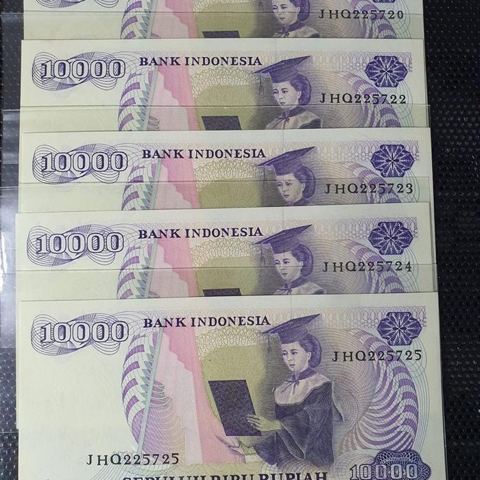 Promo Koleksi Uang Kuno 10000 Kartini 1985 Gress Terlaris