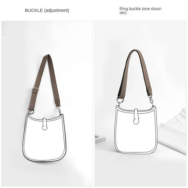 Adjust Bag Shoulder Strap Metal Buckle For Hermes Evelyne Single Shoulder Crossbody Bag Modified