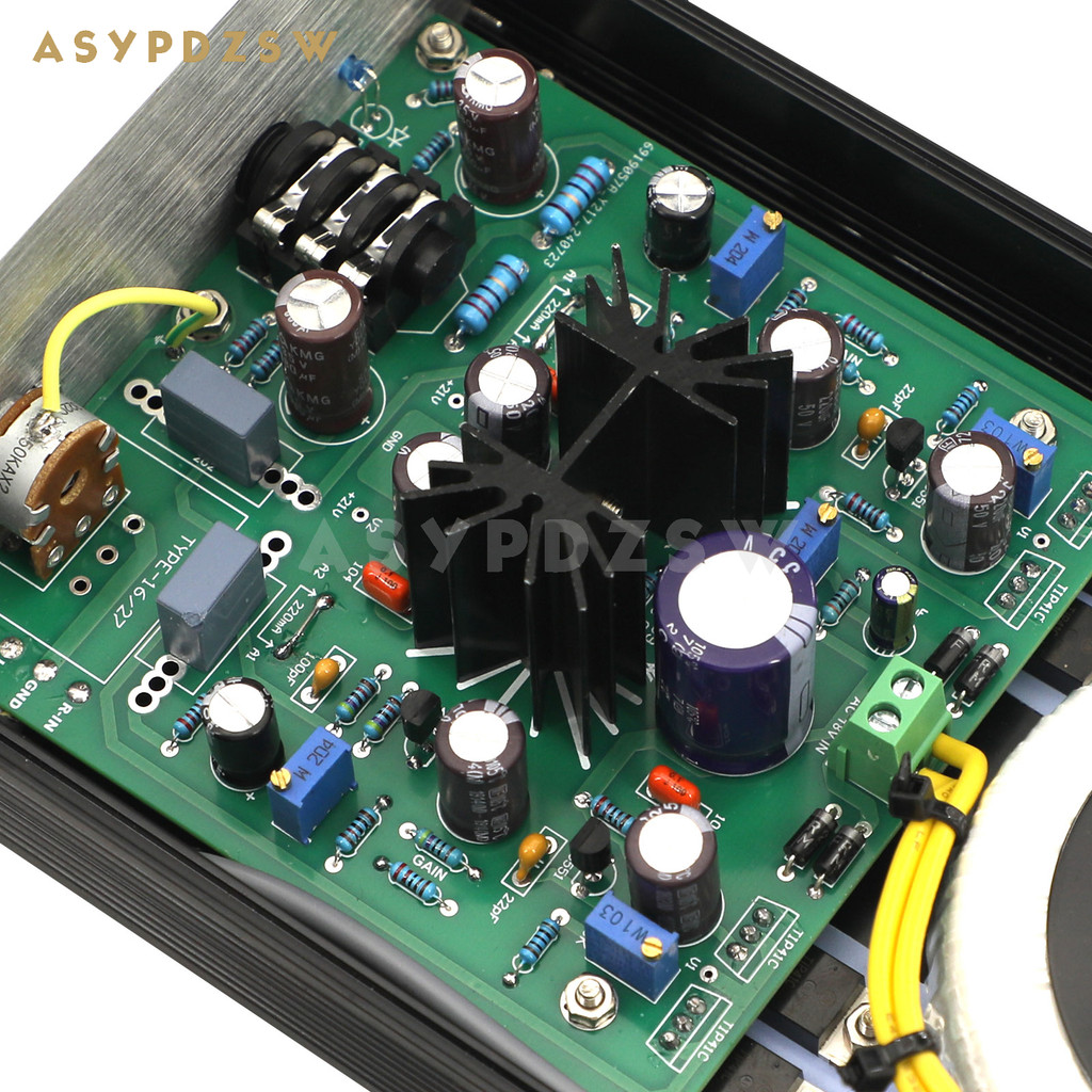 Classics JLH1969 Single-ended Class A Headphone amplifier Base on HOOD1969 Headphone amp