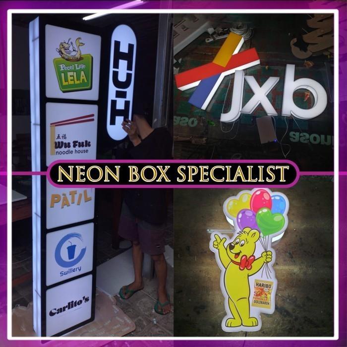Neon Box Signage Custom By Cakra