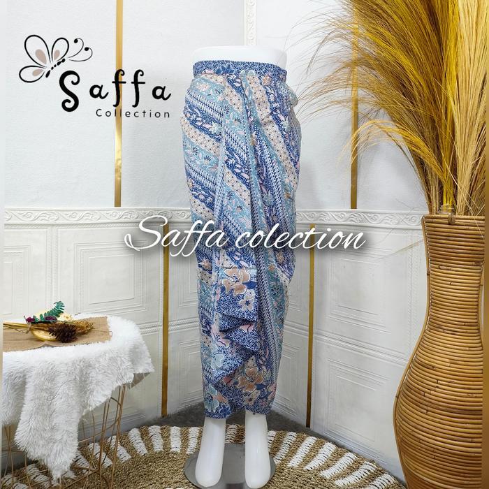 Rok Rempel Batik / Rok Rempel Batik Karet / Rok Lilit Instan Pasti Promo