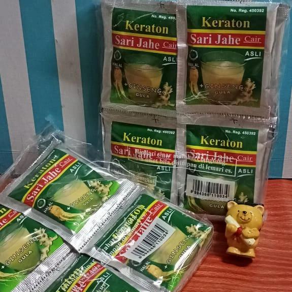 Jahe Kraton, Jahe keraton, Sari Jahe ketaton