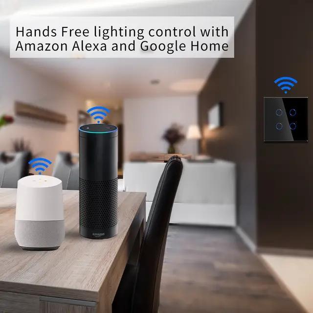 Almo Tuya Zigbee Smart Switch 4 Gang Home Automation [Premium Quality] #Gratisongkir