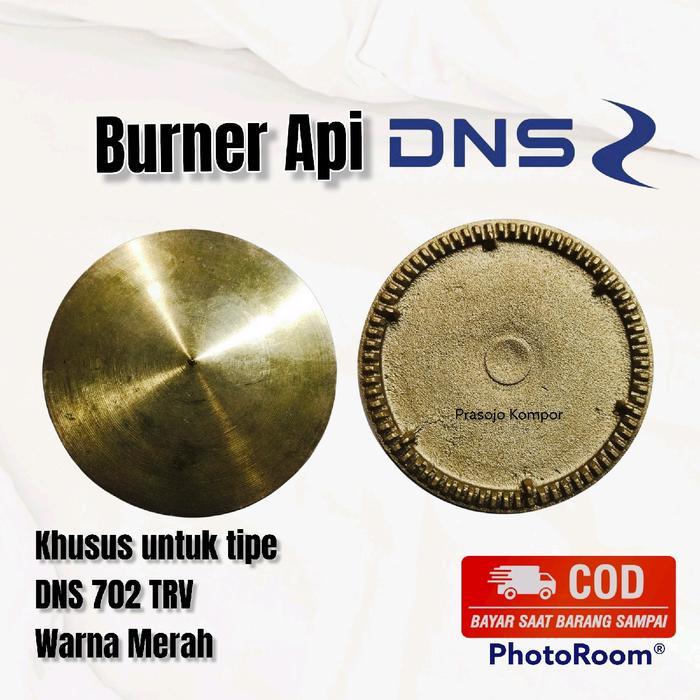 Burner Kuningan Kompor Gas DNS 702 TRV Terbaru Api Biru