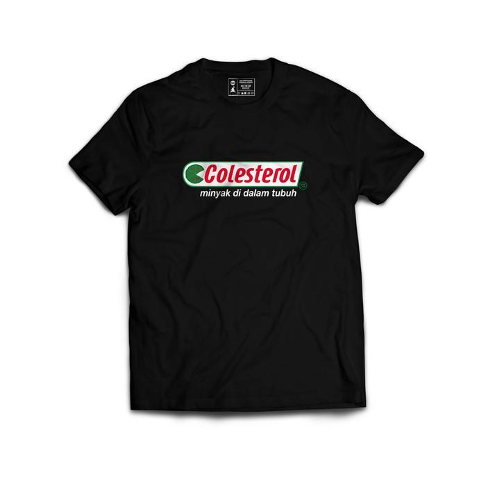 Kaos Hitam Colesterol - Nexcolony Terbaru 