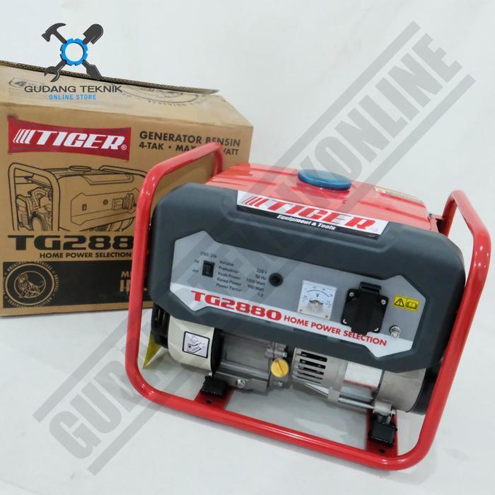 GENSET TIGER TG2880 GENSET 1000 WATT 4TAK TG 2880