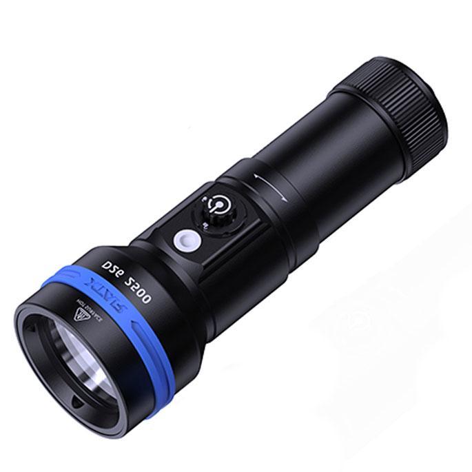 Senter Diving Waterproof LED CREE XHP50.2 2500 Lumens Short D26 Xtar