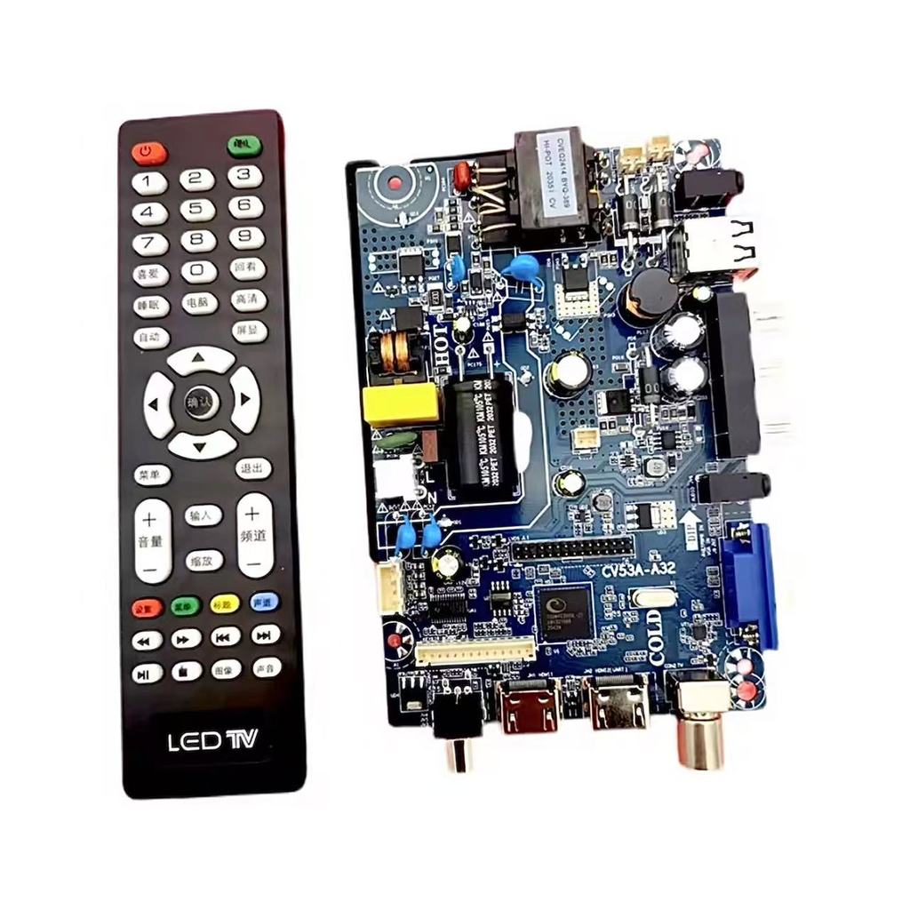 Motherboard 32-inch LCD Driver Board Universal New CV53A-A32 TP.SK108.PB818 LCD TV
