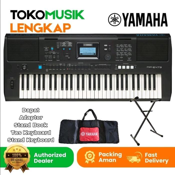 New Keyboard Yamaha PSRE473 Yamaha Keyboard PSR E473 Yamaha E473 61 Keys