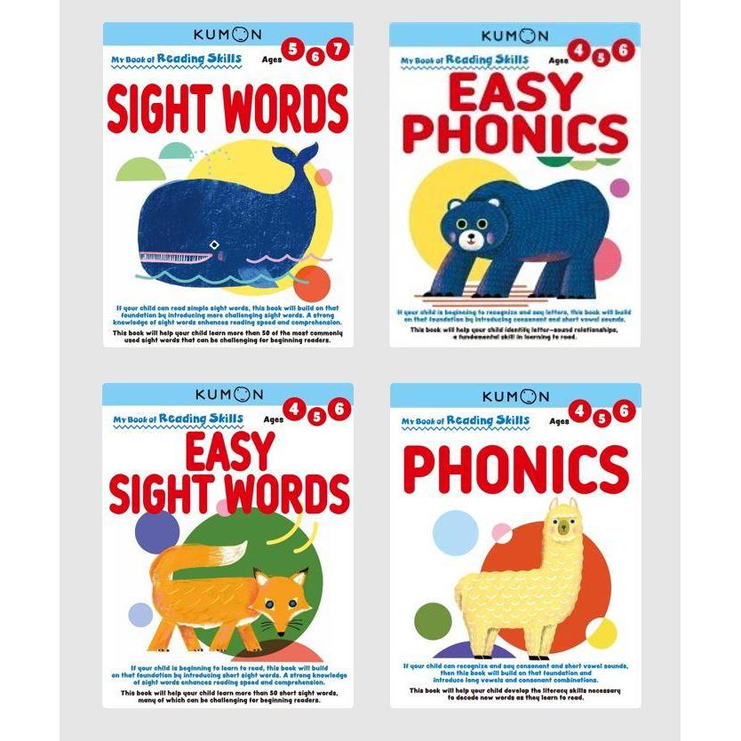 Ready Kumon My Book Of Reading Skills Kumon / Buku Aktivitas Kumon -Gratisongkir