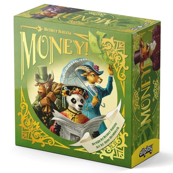 Permainan Papan Lelang Mata Uang Money - Reiner Knizia