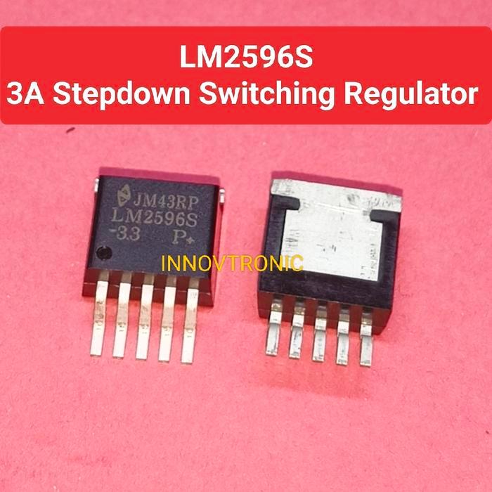 Ic Lm2596S Lm2596 Smd 3A Dc1.23V - 37V Pwm Stepdown Dc Converter