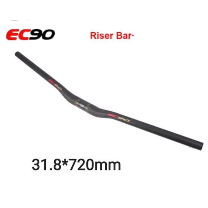 Ec90 Handlebar Carbon Size 31.8Mm Stang Handlebar Carbon Sepeda Mtb Stang