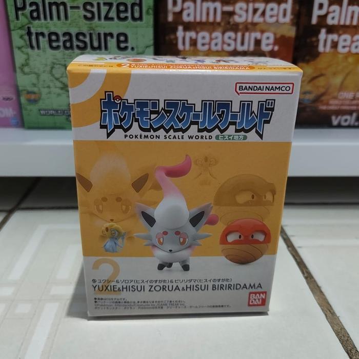 HOT SALE POKEMON SCALE WORLD HISUI REGION FIGURE - UXIE & HISUI ZORUA & HISUI VOLTORB TERMURAH