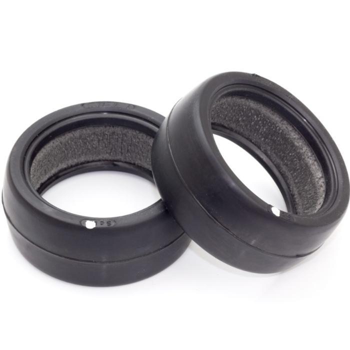 24402 RJ RIDE 1/10 M-Chassis High grip tires MT33R (Mid Temp/LT inner)