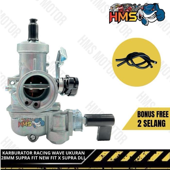 "New" KARBU KARBURATOR RACING WAVE 24 28 MM KARISMA SUPRA X 125 LAGENDA ASTREA PRIMA HONDA WIN C70