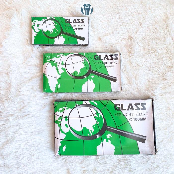 "New" Kaca Pembesar Diameter 100mm / Magnifying Glass 100mm Lup Pembesar untuk Membaca