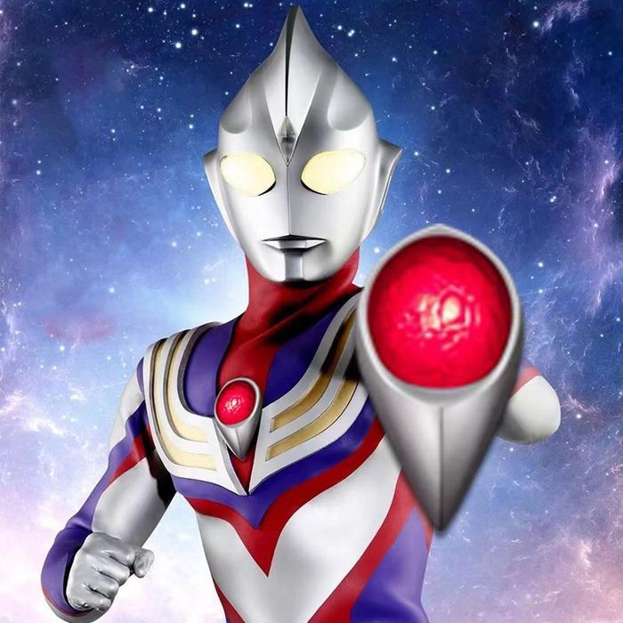 Ultraman Color Timer Dengan Suara Dan Lampu mainan / Ultraman Tiga Chest Light Timer Lampu Di Dada