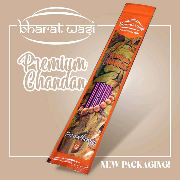 Dupa India Cendana Bharat Wasi (50 Batang) Aromaterapi