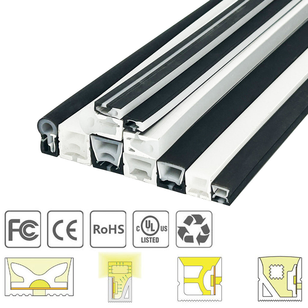 WS2812B WS2811 LED Neon Silica Gel Tube WS2813 WS2815 SK6812 5050 RGB Strip Light Silica Gel