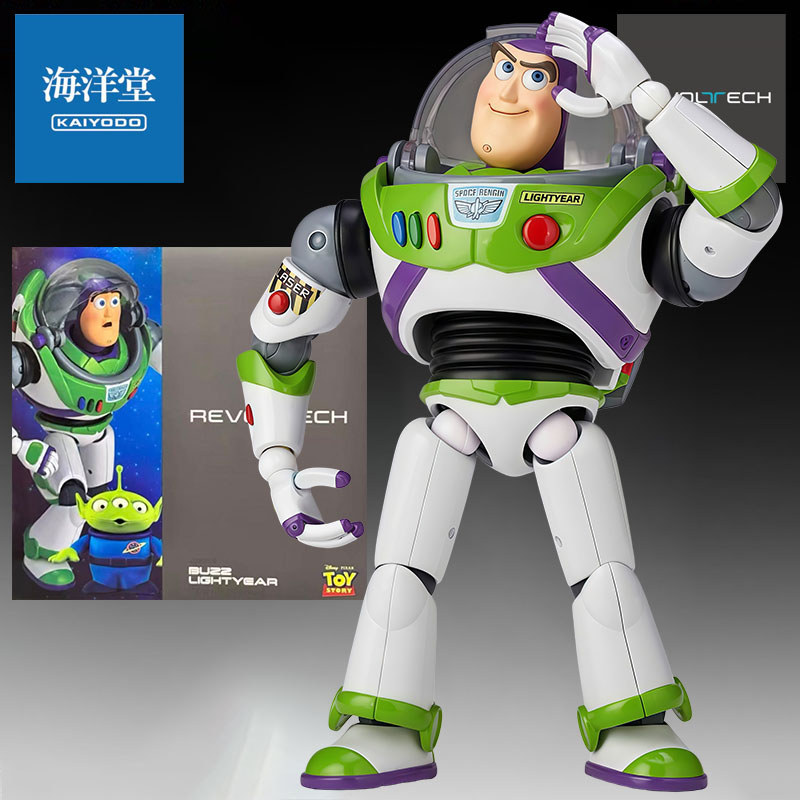 KAIYODO Genuine Revoltech Anime Figure Zurg & Buzz Lightyear & Jessie & Woody Action Figure Toys for