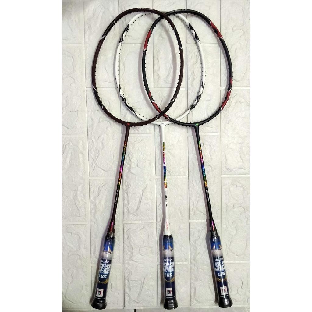 Raket Badminton Power Max Powermax Max Force 800 Gen Iii Original 32Lb