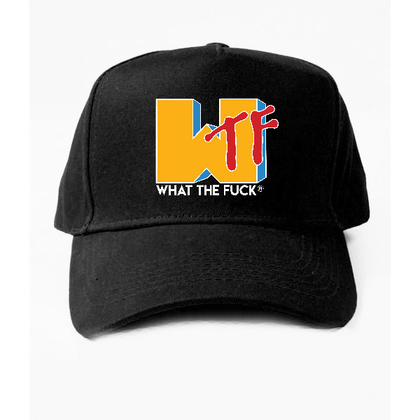 Topi Baseball MTV Music television WTF What the fuck Logo