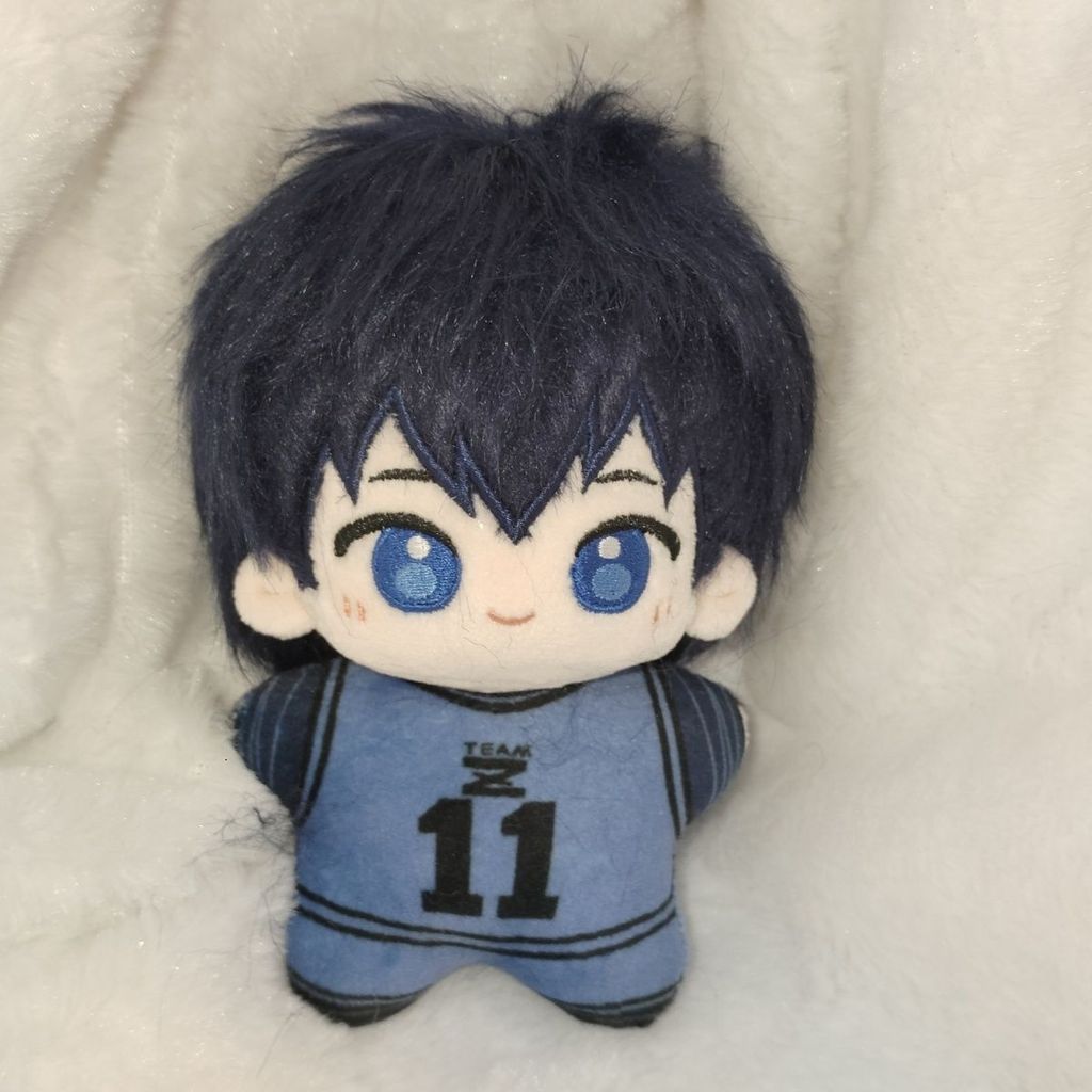 Yoichi Isagi Attribute 10cm Cotton Doll Animation Character Surrounding Plush Toys Anime Blue Lock