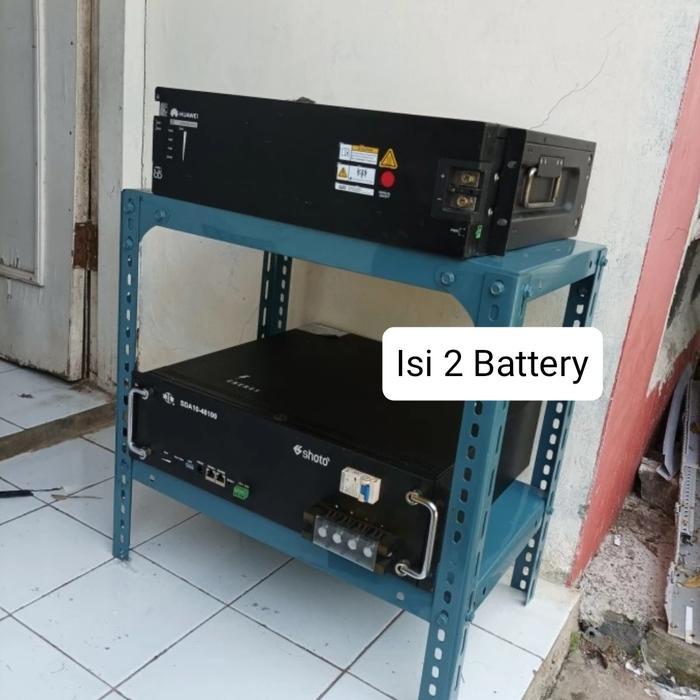 Rak Battery Lifepo4 Huawei Zte Sucredsun Narada Shoto Josss Kokoh Kuat Tahan Rayap Solusi