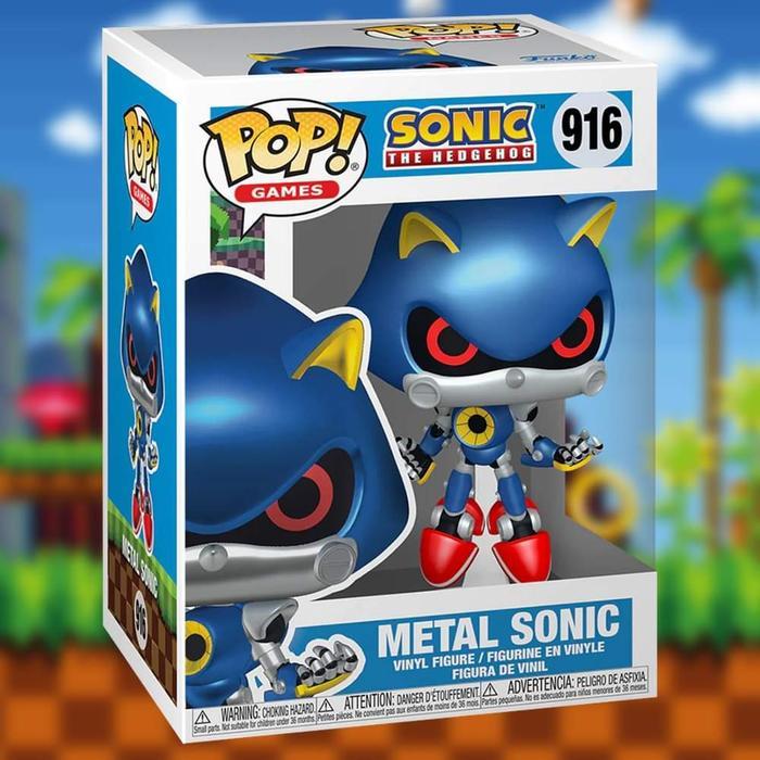 HOT SALE ORIGINAL FUNKO POP METAL SONIC THE HEDGEHOG AMY DR. EGGMAN FIGURE TERMURAH
