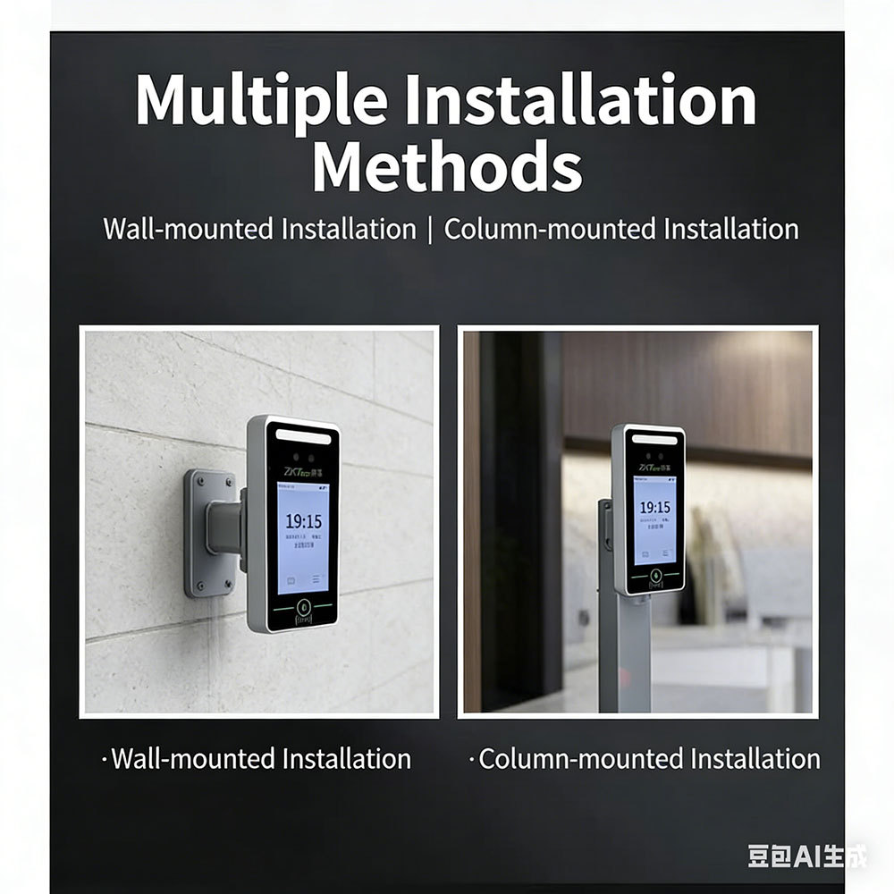 Hybrid Biometric Terminal Xface320 Face Recognition Palm Recognition