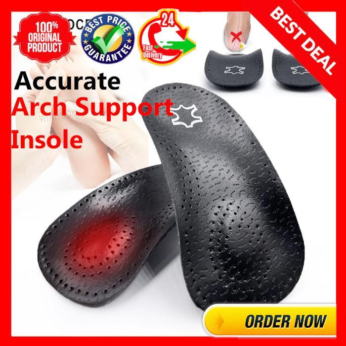 Insole Flat Foot / Ortopedi Orthotics Arch Support Alas Sol Kaki Datar